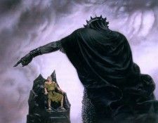 silm 12 Morgoth punishes Hurin. Nasmith, 