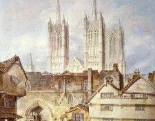 Turner Joseph Mallord William Cathedral Church at Lincoln. ������, ������ ������ �������