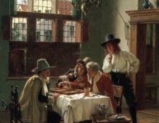 Die Backgammon-Spieler. ,  