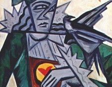 rozanova jack of hearts (playing cards series) c1912-15. ��������