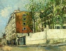 Rue Orchampt in Montmartre 1910. , 