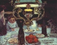 bonnard the lamp c1899.  