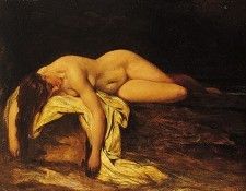 Etty William Nude Woman Asleep. ����, ������