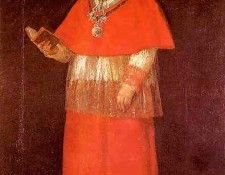 Francisco de Goya - Cardinal Luis Maria de Borb n y Vallabriga.   ,  