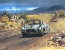 Cma 024 1952 the winning mercedes in the panamericana.  