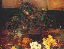ensor vase of flowers 1883. 