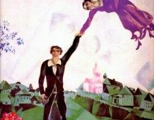 chagall the promenade 1917. �����, ����