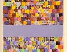 Klee Once Emerged from the Gray of Night, 1918, watercolor o. ����, �����