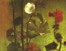 Hollyhocks. Lafarge, 