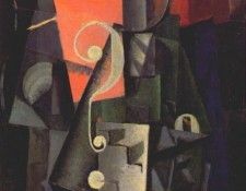 malevich through station, kuntsevo 1913. , 