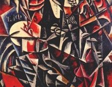 popova traveling woman 1915. ������