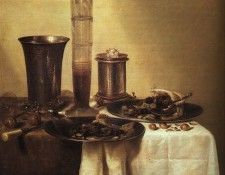 Heda, Willem Claesz. Still Life, 1637, oil on canvas, Musee . ����, ������ ����