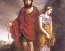 am-Antoni Brodowski Oedipus and Antigone. Brodowski ������