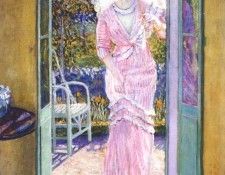 frieseke in the doorway (good morning) c1913. Frieseke,  