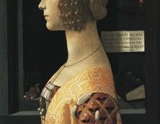 GHIRLANDAIO Domenico Portrait Of Giovanna Tornabuoni. ����������, ��������