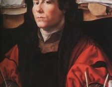 Mabuse (Jan Gossaert) Portrait of a Merchant, 1530, National.   