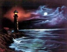 bob ross csg008 night light. , 