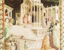 Gaddi,T. Presentation of Mary in the temple, 1327-30, Fresk,. , 
