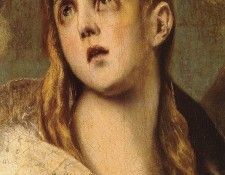 The Penitent Magdalen detail. , -