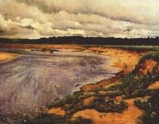 ostroukhov the north wind 1890. ���������