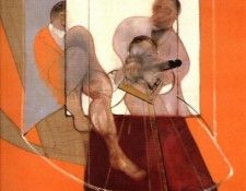 Bacon Three Figures, One with Shotgun, 1980. , 