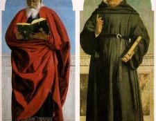 PIERO della FRANCESCA Polyptych Of Saint Augustine 2. ,  