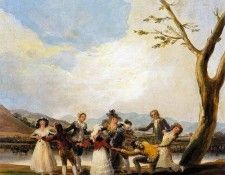 GOYA Francisco de Blind Mans Buff.   ,  