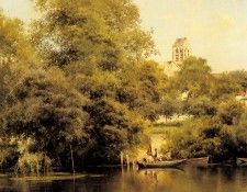 Sanchez Perrier Emilio L Oise Sur Auvers. ������, Perrier ������