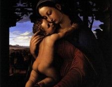 SCHNORR VON CAROLSFELD Julius Madonna And Child.   Carolsfeld, 