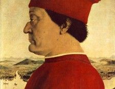 PIERO della FRANCESCA Portrait Of Federico Da Montefeltro. ,  
