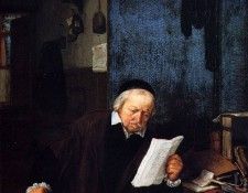 Ostade Adriaen Jansz Van Lawyer In His Study. ,  