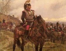 Neuville Alphonse Marie De The Hussars. ,   