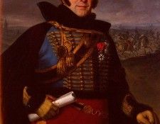Vernet Emile Jean Horace Portrait Of Lieutenant Colonel, Comte De Thalouet.    