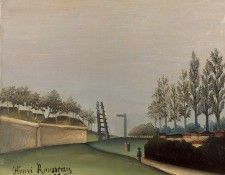 Rousseau,H. View of the Fortifications to the left of the Ga. �����, ����