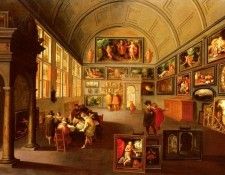 Francken Frans The Interior Of A Picture Gallery. Francken, ������ ��������