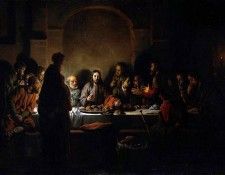 Eeckhout van den Gerbrandt The last supper Sun. Eeckhout,   Gerbrand
