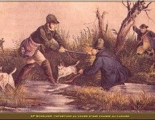 PO HunP 03 AF Schelver-Infortune au cours dune chasse. Schelver, . .