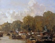 Vreedenburgh Cornelis View on the Amstel Sun. Vreedenburgh, ��������