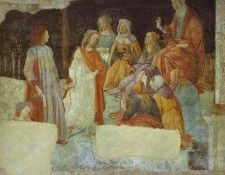 Alessandro Botticelli - A Young Man being introduced to the Seven Liberal Arts. ����������, Alessandro
