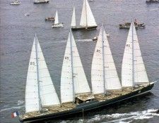 dk tall ships club mediterranee bermudan schooner lyr 1976. , DK
