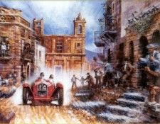 Cmaferr 006 1906 the first held in the targa florio. ,  