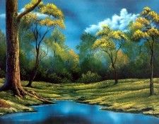 bob ross csg015 twilight meadow. ����, ���