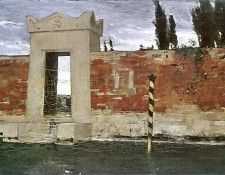 Cemetery in Venice. Czachorski,   