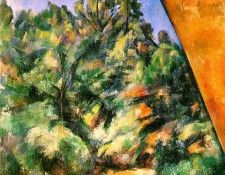 Cezanne - Bibemus - The Red Rock. ������, ����
