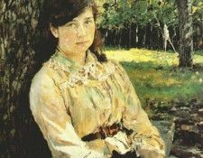 serov girl in sunlight 1888. , 