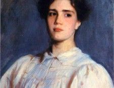 Sargent John Singer Portrait of Sally Fairchild. ��������, ���� ������