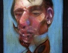 Bacon Three Studies for Self-Portrait,1980, right panel. , 