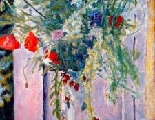 bonnard red poppies 1926.  