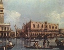 Canaletto View of the Bacino di San Marco (St Mark-s Basin). 
