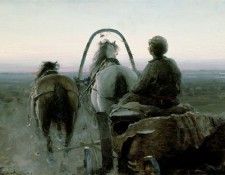 Arkhipov, Abram Efimovich -- The Return Journey, 1896. �������, ����� ��������